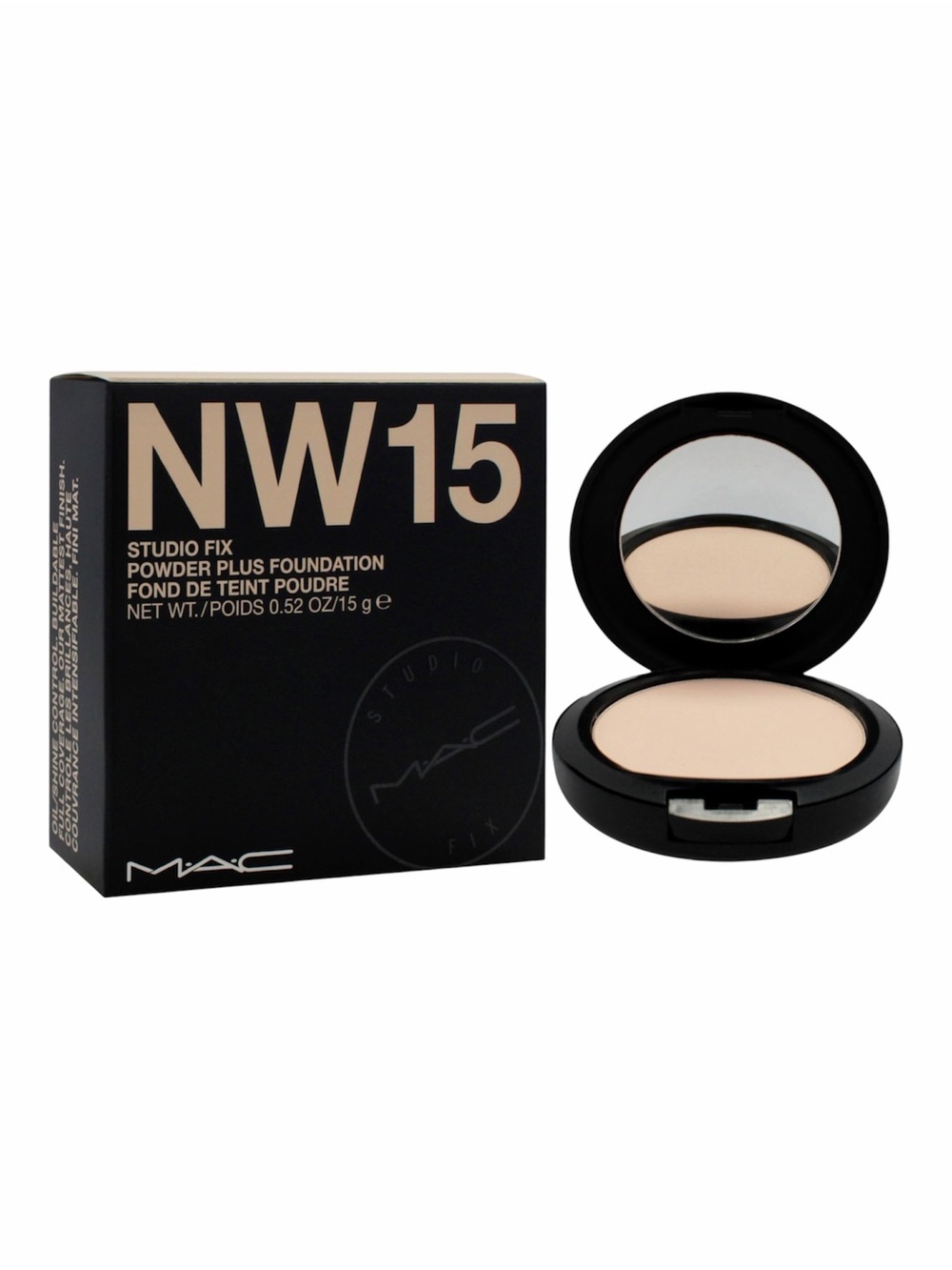 MAC Cosmetics Studio Fix Powder Plus Foundation -NW15- [ORIGINAL FORMULA] NEW